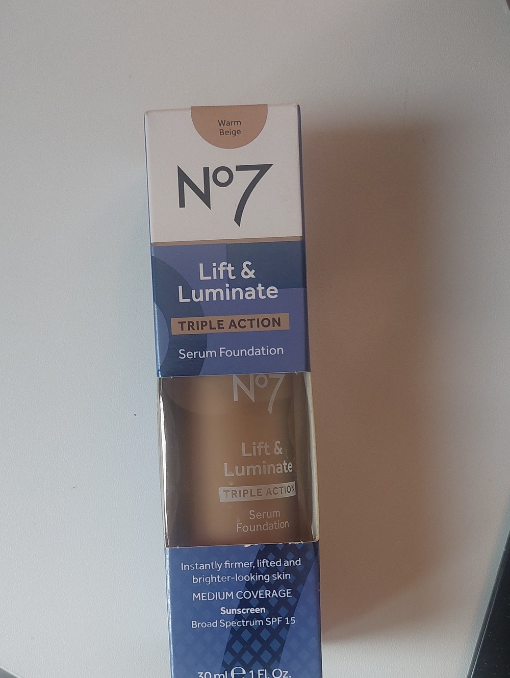 Lift & Luminate Triple Action Serum Foundation — Warm Beige